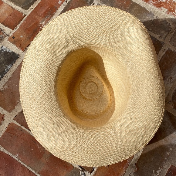 Hand Woven & Hand painted Fish Straw Hat main image 4